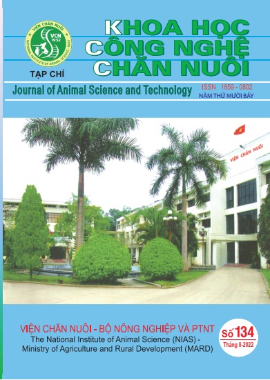                     Xem Số 134 (2022): Tạp chí Khoa học Công nghệ Chăn nuôi số 134 (Tháng 8/2022)
                